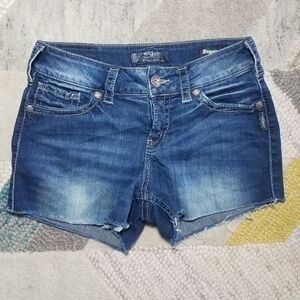 Silver Suki Jean Shorts 29